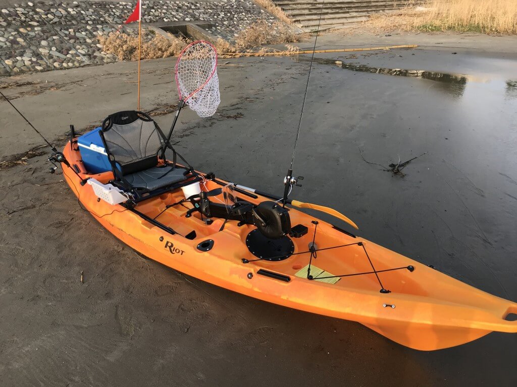 Riot kayaks マコ12 インパルスドライブ GET＆初艤装♪ – 釣り行くべよ！！
